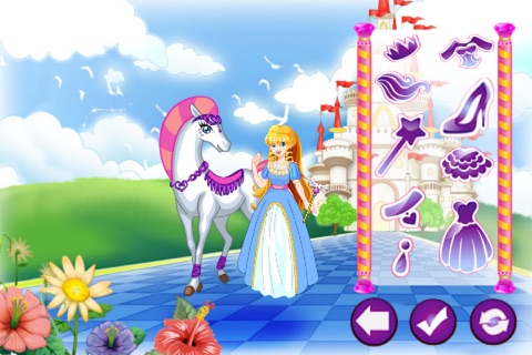 Magic Princess Makeover: girls salon games screenshot 3