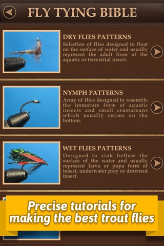 Fly Tying Bible Trout Fishing - Free Step by Step Fishing Tutorials for Tying Pro Patterns screenshot 2