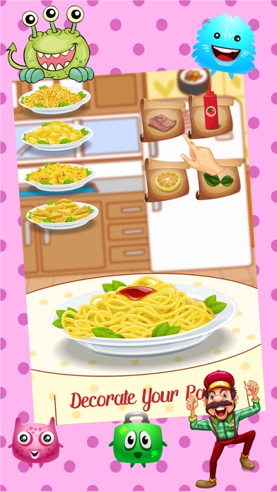 How to cancel & delete Pasta Maker – Crazy Star Chef Kitchen Cooking games for girls from iphone & ipad 4