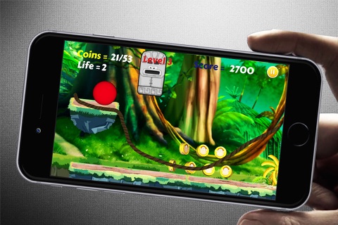 Jungle Ball Lite: Tilt & Draw screenshot 2