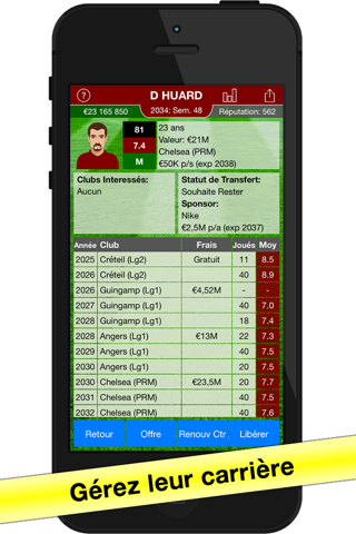 Soccer Agent: Football Game screenshot 2