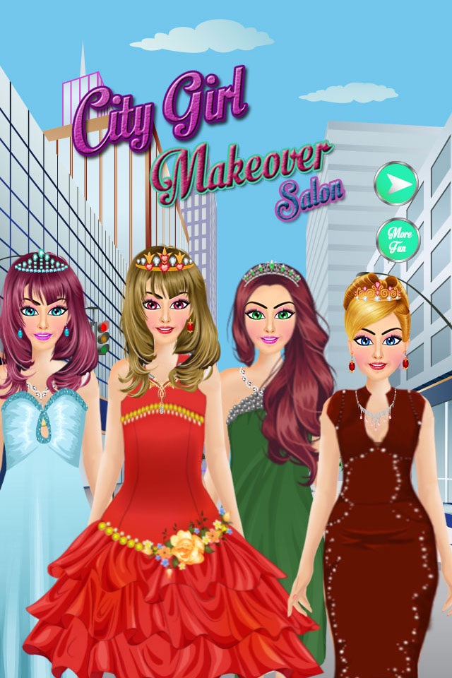 City Girl Makeover Salon - Beauty Girls screenshot 4