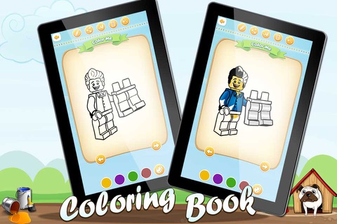 Coloring Book Pages for Lego Movie Full screenshot 3