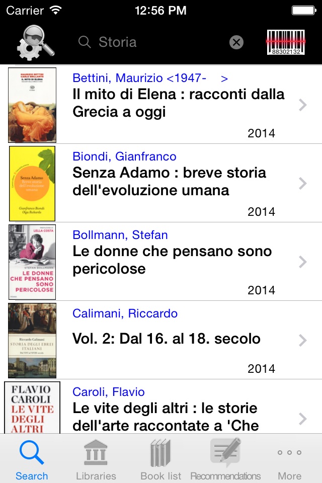 BiblioFe screenshot 2