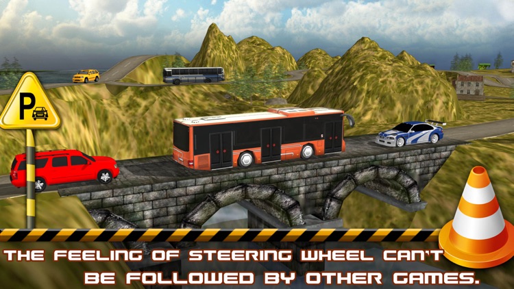 Tourister Bus driver 3D Parking: hill city