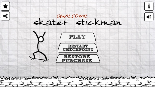 Awesome Skater Stickman(圖1)-速報App