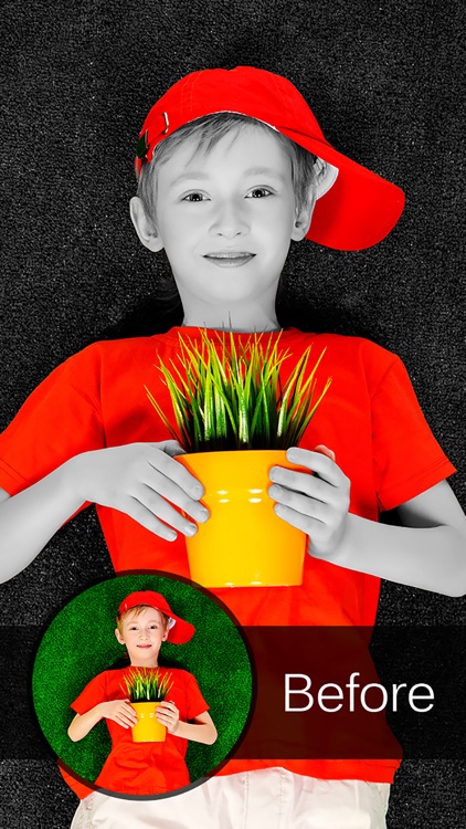 Selective Color Effect - Photo Editor with Black & White and Grayscale Splash Effects screenshot-3