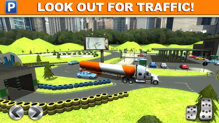 Gas Station Car Parking Simulator a Real Road Racing Park Game screenshot-3