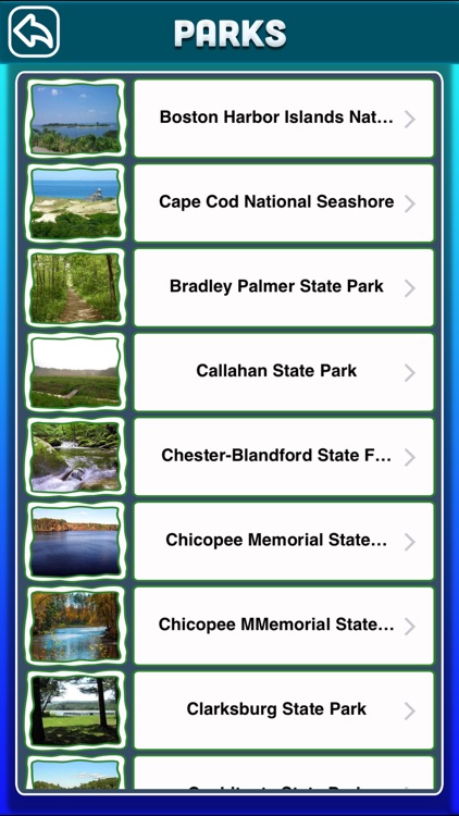 Massachusetts National & State Parks