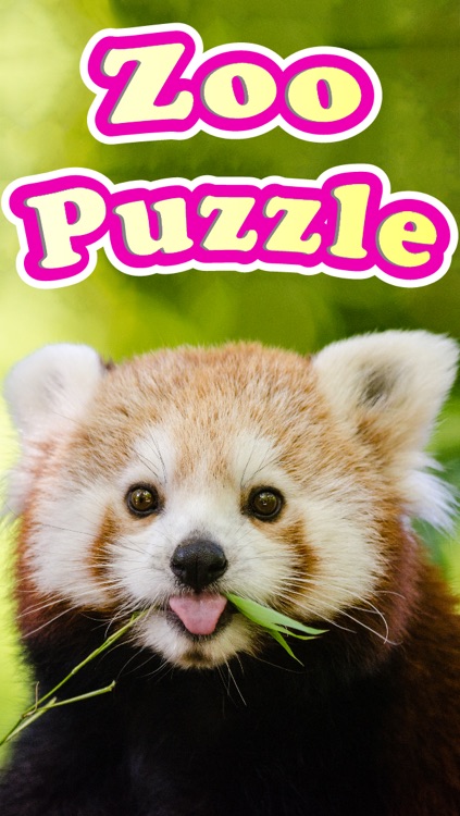 Red Panda Puzzles Jigsaws Games with Wild Animals in the Zoo