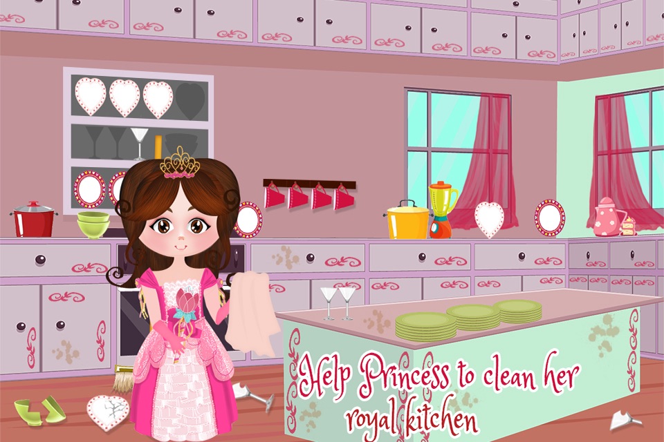 Little Princess Castle Cleanup - Dream Adventure Game screenshot 3