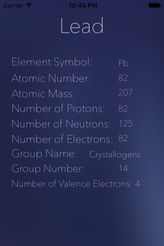 Elementary - Periodic Table Tool screenshot 2