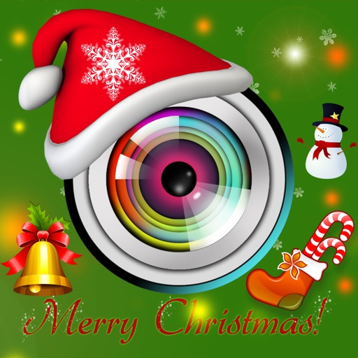 Christmas Photo Collage Editor - Selfie Picture Booth with Xmas Frame & Nice Camera