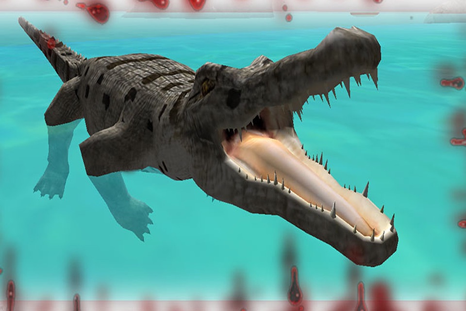 Wild Hungry Crocodile 3D. Swamp Aligator Attack in WildLife Simulator 2016 screenshot 4