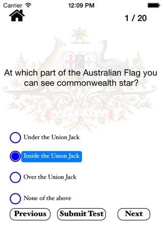 Australia Citizenship Exam screenshot 2