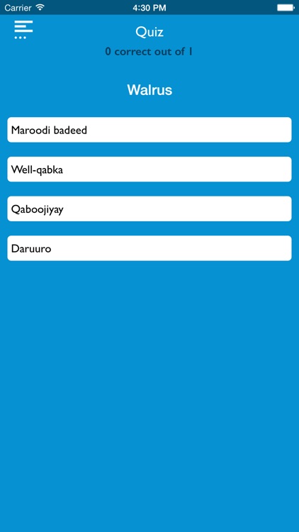 Dictionary English - Somali