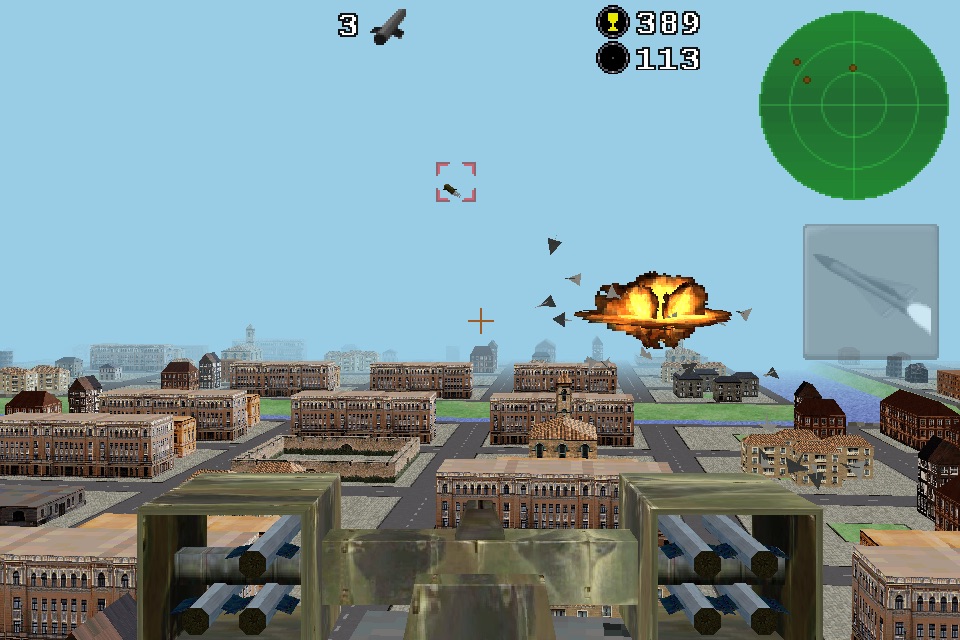 Patriotic Missile 3D Lite screenshot 3