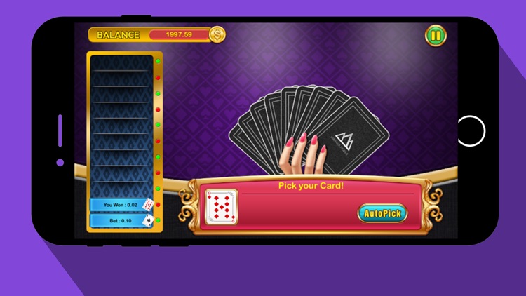 Hilo Casino Game - Pick Your Card and Play