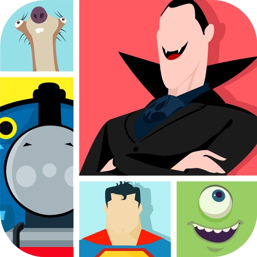 Charactor Quiz Free - Hi,Discover & Guess Celebrities(Puzzle Word Game App) Icon