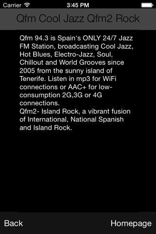 Qfm Cool Jazz / Qfm2 Rock screenshot 4