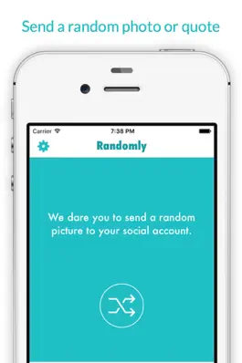 Game screenshot Randomly - Send random photos and quotes mod apk