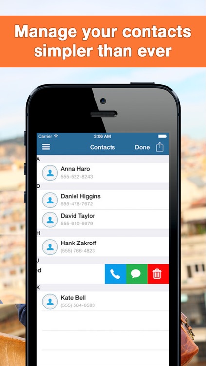 Contact Manager Free - Address and Phone Book for Contacts with Backup and Restore