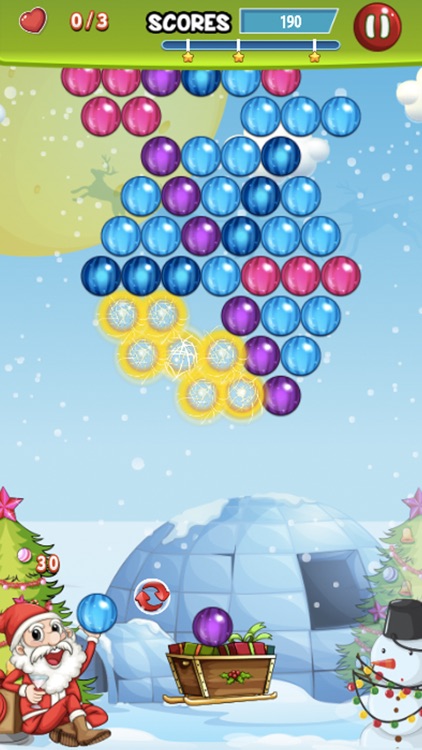 Bubble Winter Season - Matching Shooter Puzzle Game Free