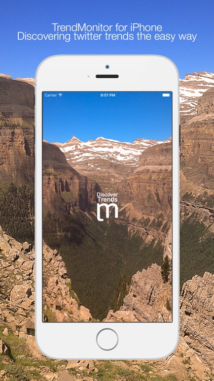 TrendMonitor for Twitter, monitoring trending topics from your iPhone