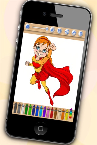 Superheroes Coloring Pages screenshot 2