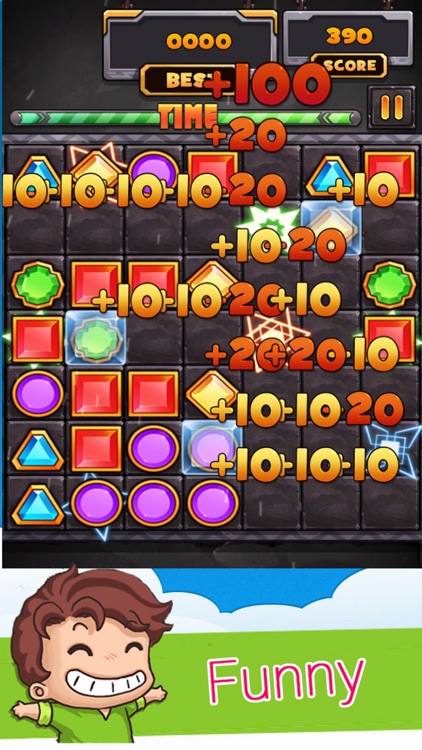 Gem Mania:Diamond Match Puzzel