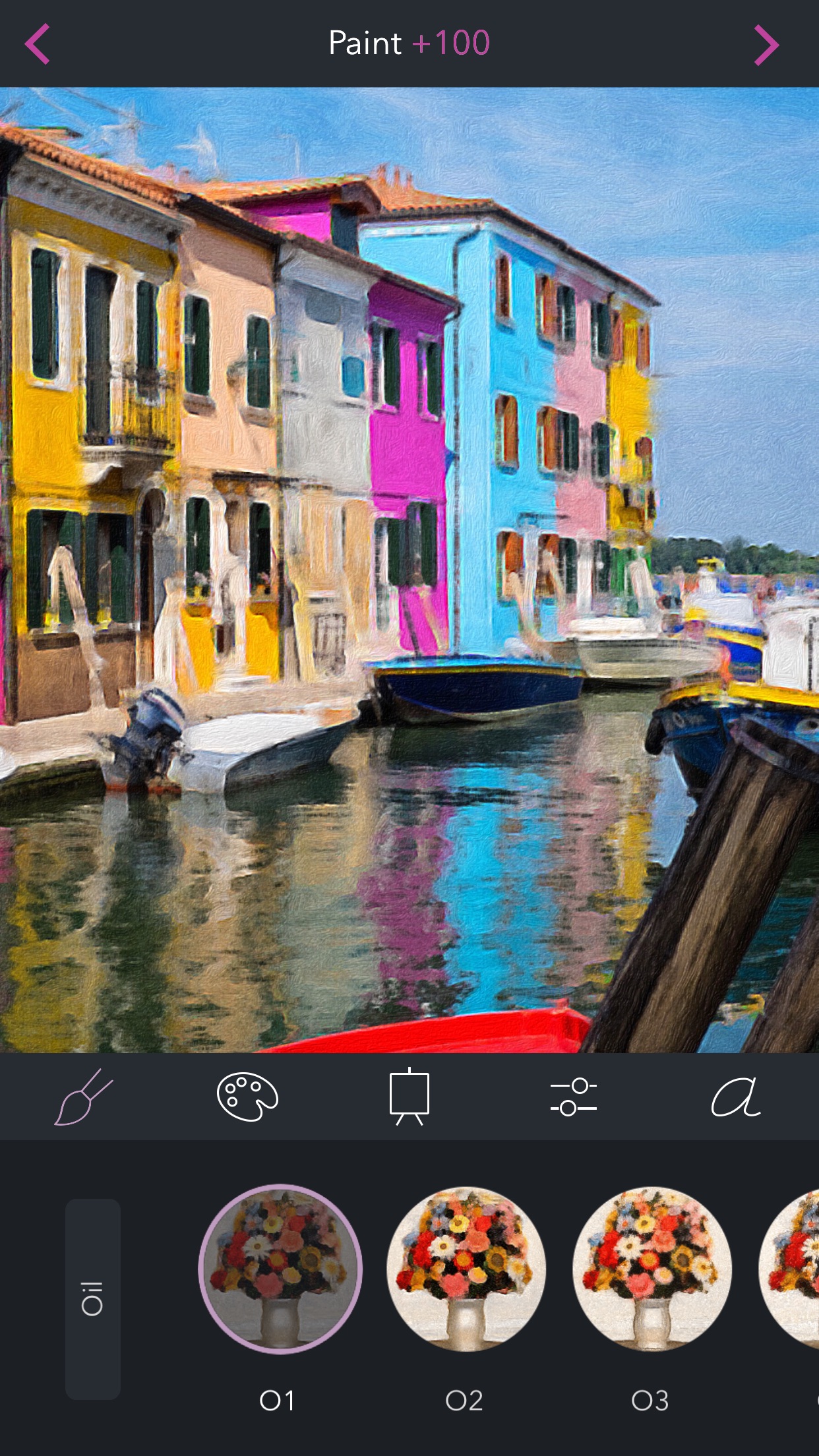 Screenshot do app Brushstroke