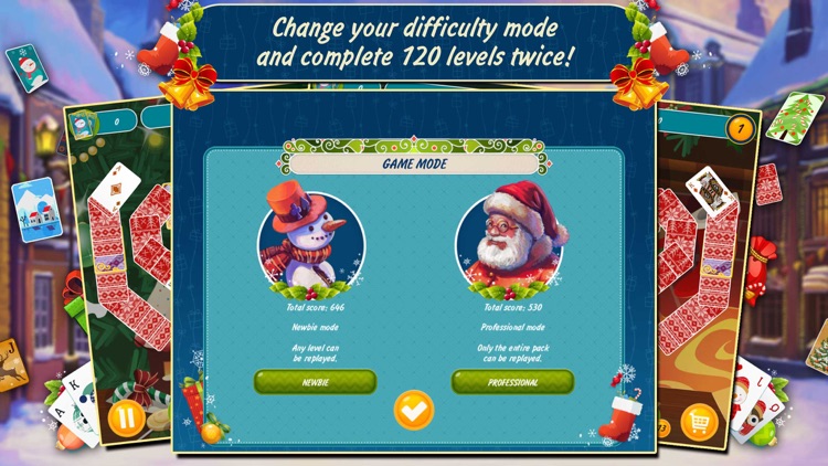 Solitaire Christmas. Match 2 Cards. Card Game screenshot-4