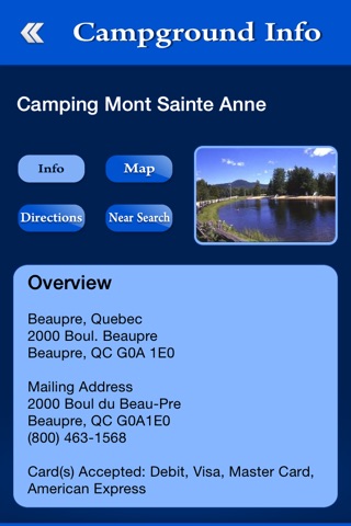 Quebec Campgrounds & RV Parks screenshot 3