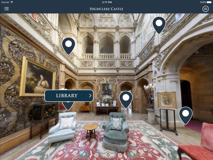 Highclere Castle iPad