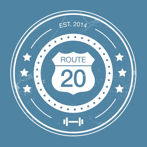 Route 20 Fitness icon