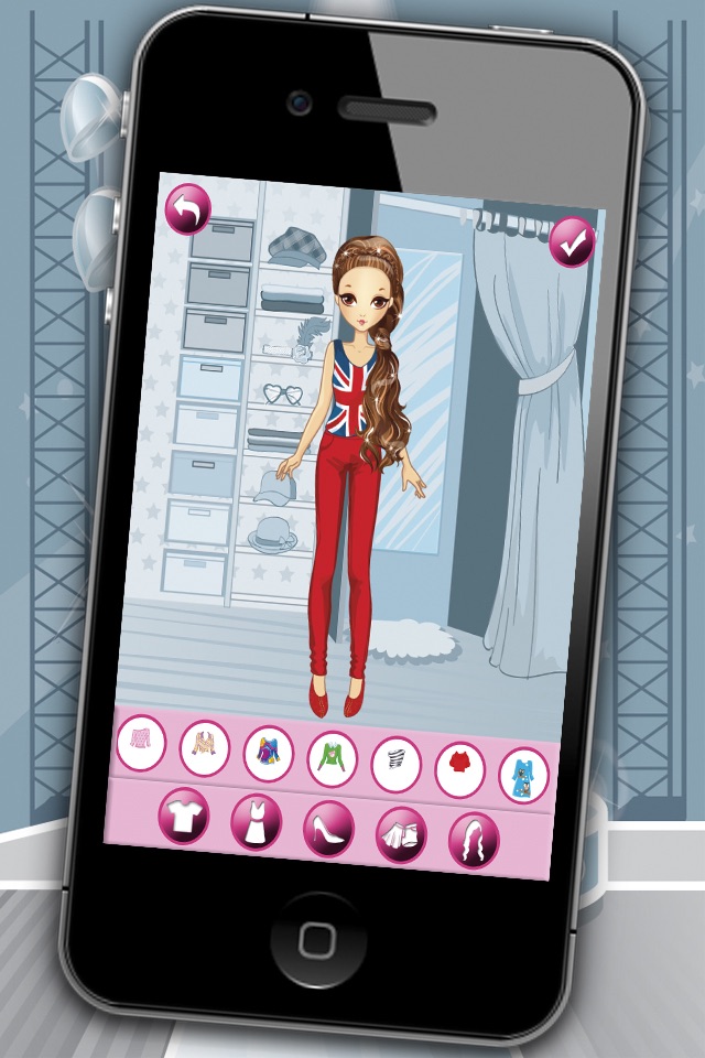 Games of dressing girls – fashion designer screenshot 3