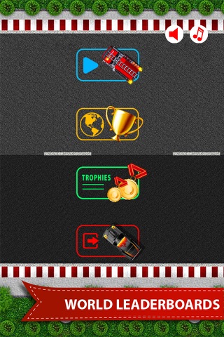 Fire truck driver racing sim screenshot 4