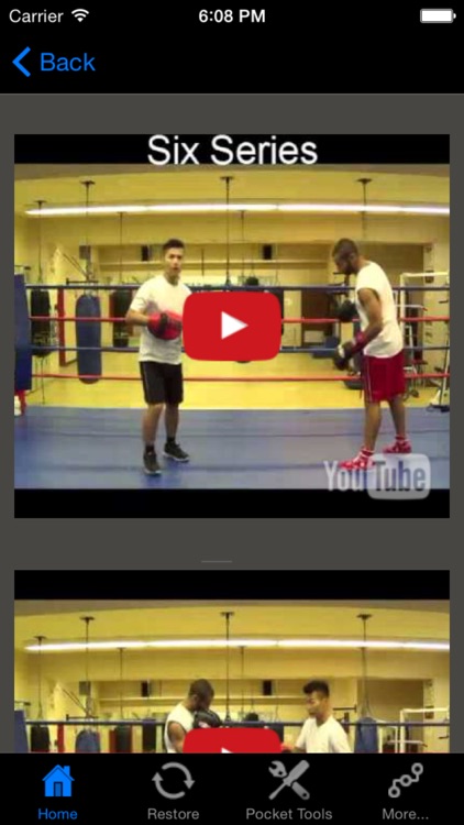 Six Series Boxing Combo