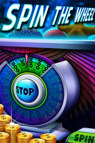 Vegas SLOTS - Mermaid Queen Casino! Win Big with Gold Fish Jackpots in the Heart of Atlantis! screenshot 3