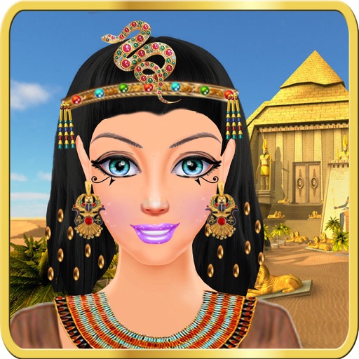 Egypt Princess Romaa Makeup Makeover & Dress up Salon girls games iOS App