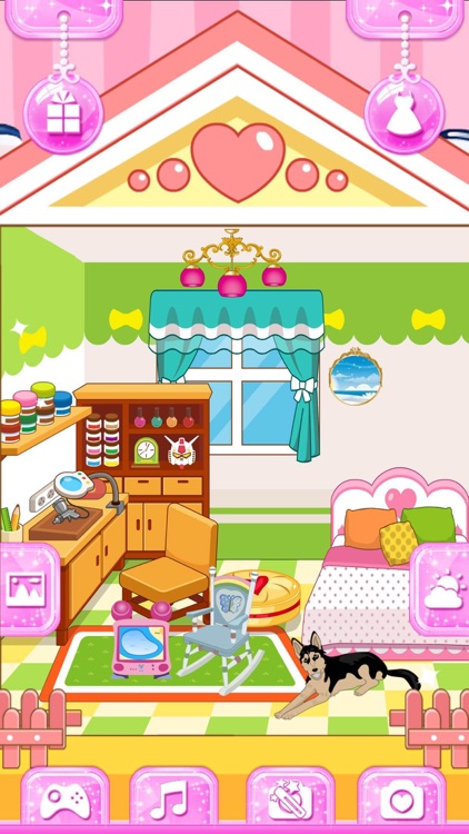 Princess Bedroom - Girls Room Decoration Games