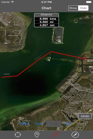 Tampa Bay (Florida) Marine GPS screenshot 2