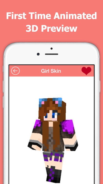 HD Girl Skins for Minecraft PE