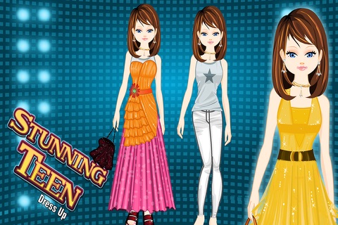 Stunning Teen Doll Dress Up screenshot 3