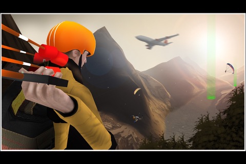 Airplane Skydiving Flight Simulator - Air Flying Stunts screenshot 2