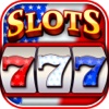 777 Slots - Classic Red White Blue FREE Slot Machine