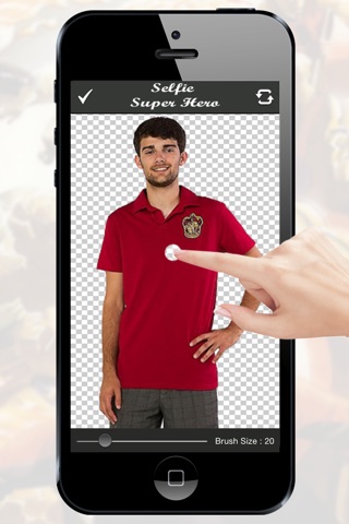 Selfie Super Hero : Fan's App screenshot 3