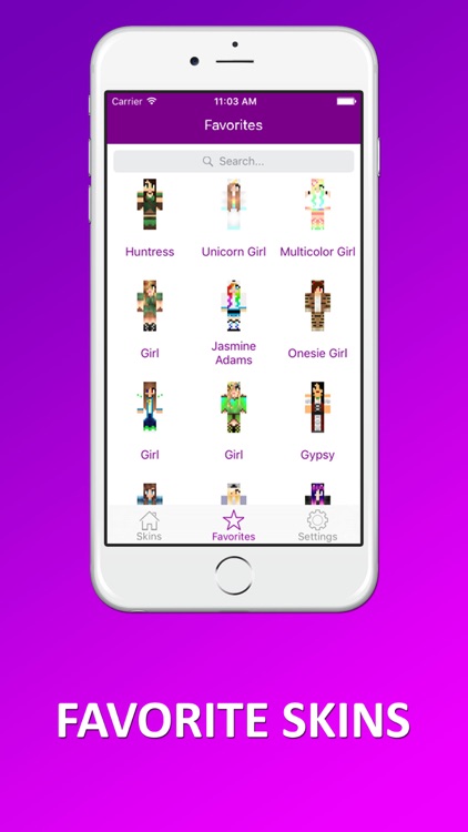 3D Girl Skins 2 for Minecraft Pocket Edition screenshot-3