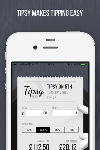 Tipsy on 5th | Tip Calculator screenshot 3
