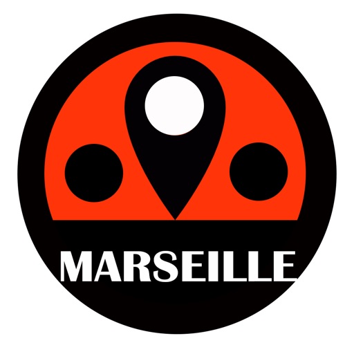 Marseille travel guide with offline map and ratp rtm metro transit by BeetleTrip icon